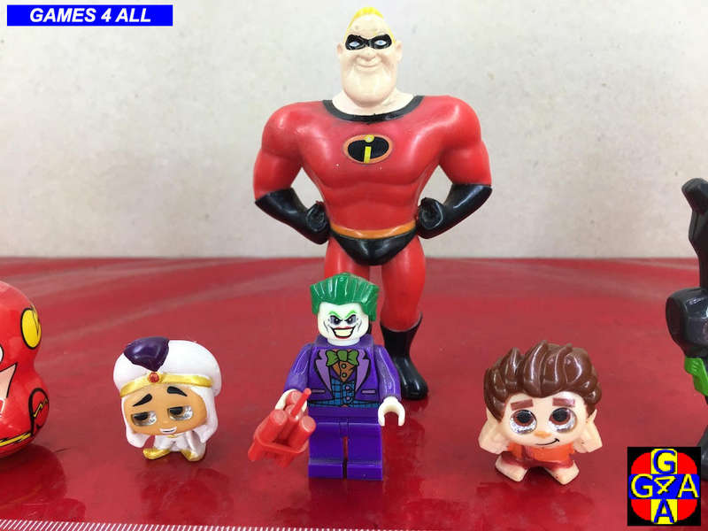 9 Mixed Random Figurines