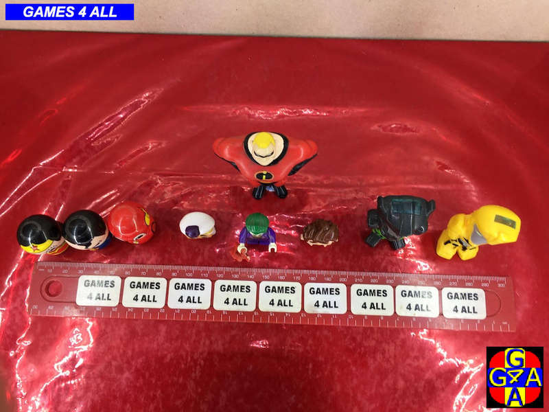 9 Mixed Random Figurines