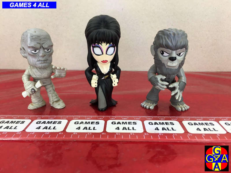 3 Funko Mystery Minis figures from the Horror Classics