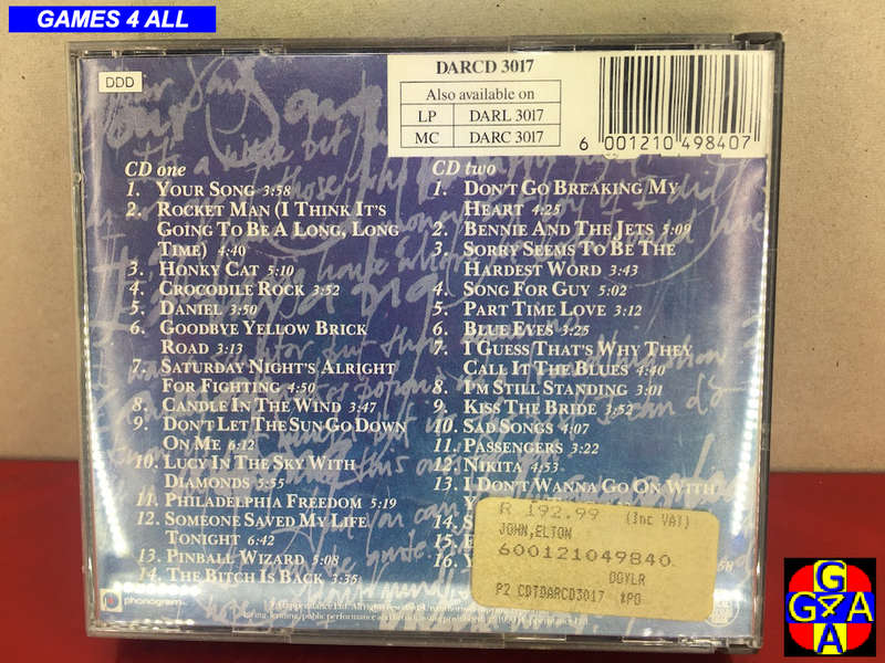 Elton John: The Very Best Of (Double CD)