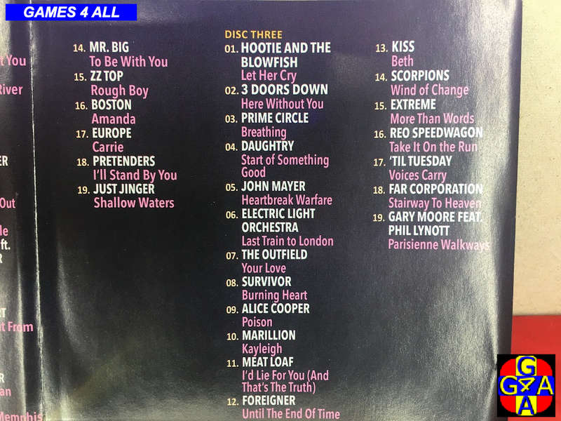 Now That's What I Call A Rock Ballad (3 CD Set)