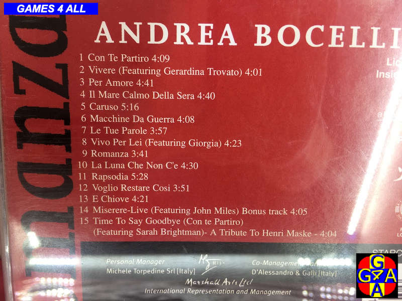Andrea Bocelli: Romanza