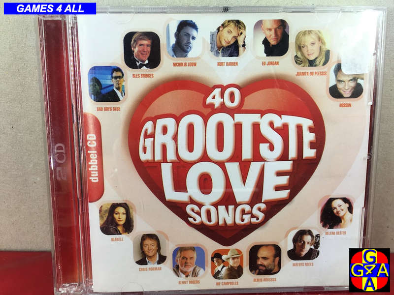40 Grooste Love Songs (Double CD)