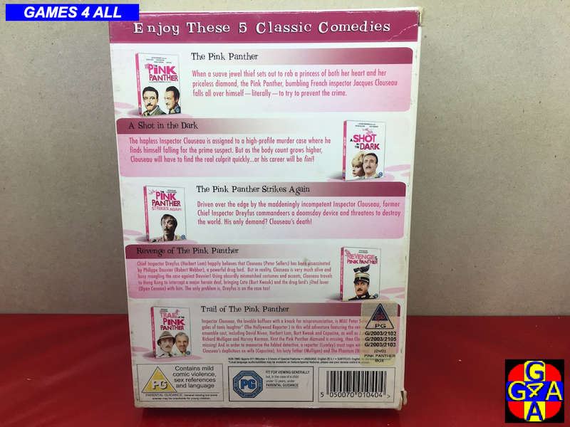 Pink Panther 5 Movie Collection