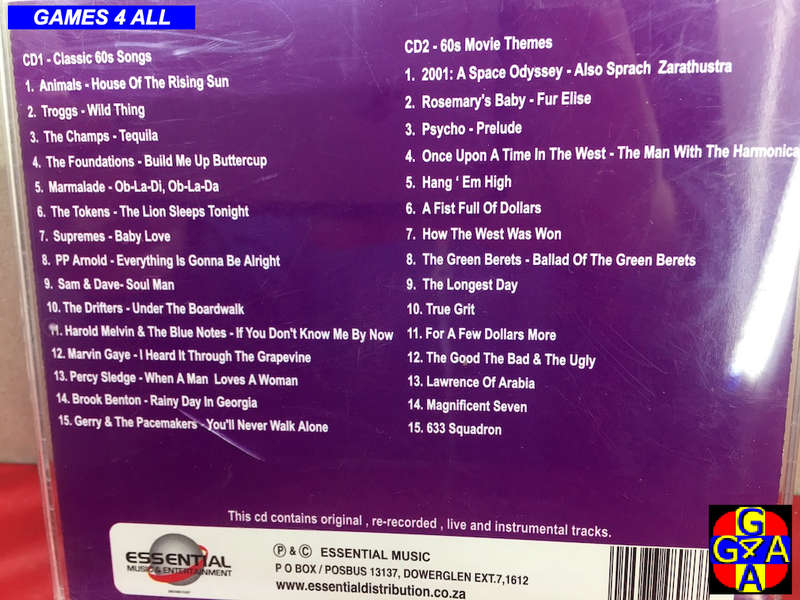 Essential 60's - Double CD
