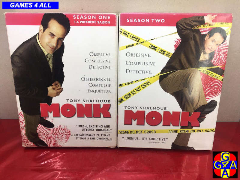 Monk Season 1 & 2