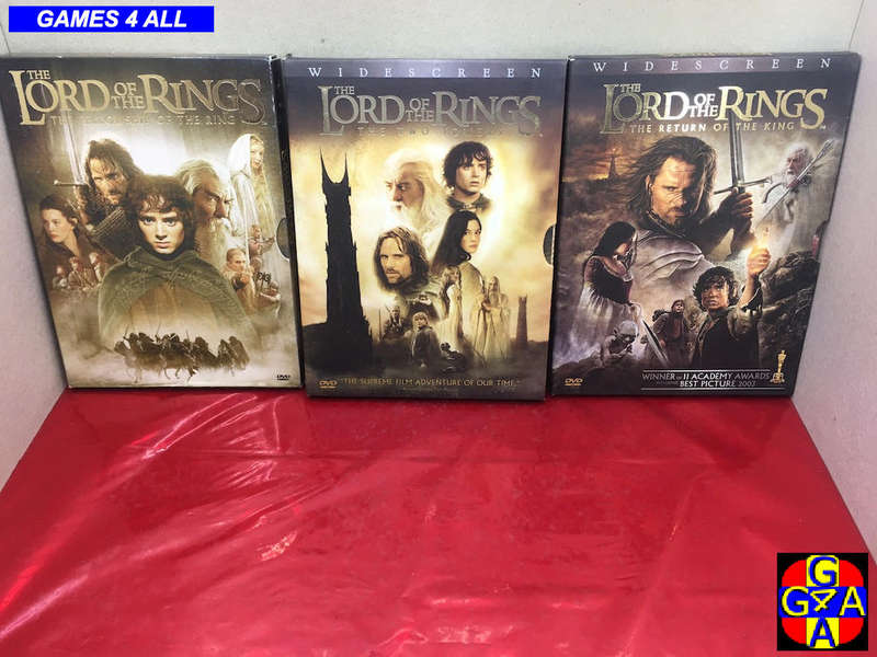 Lord of the Rings - All 3 Movies - Extended Editions