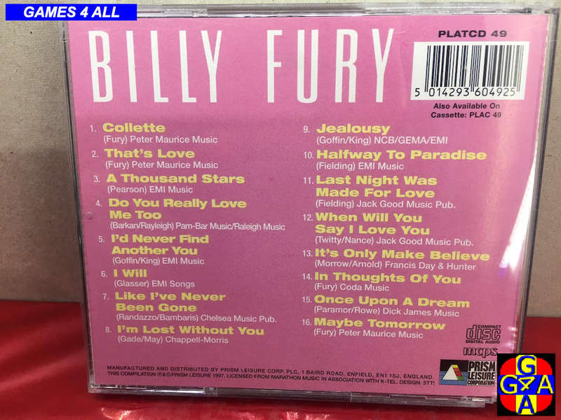 Billy Fury: Halfway to Paradise