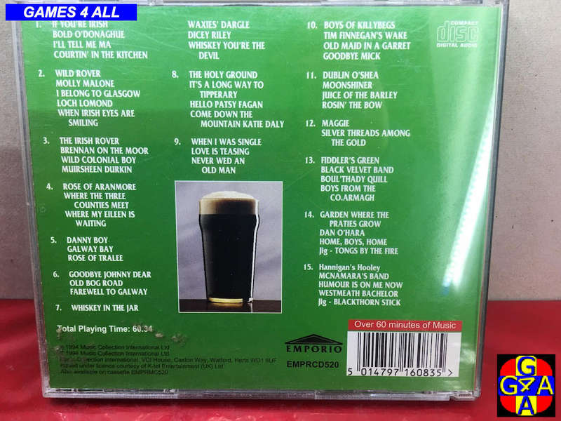 Favourite Irish Drinking Songs