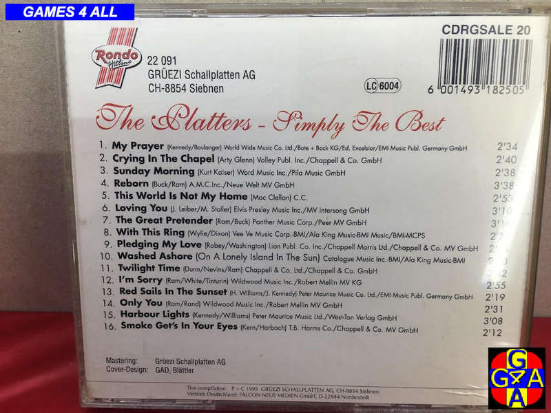 Platters: Simply the Best, The