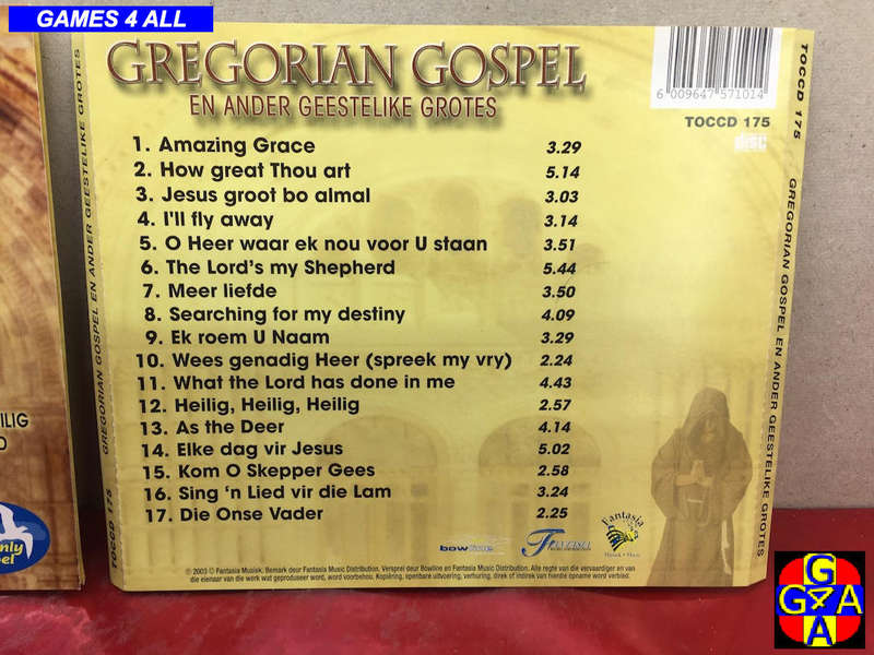 Gregorian Gospel En Ander Geestelike Grotes