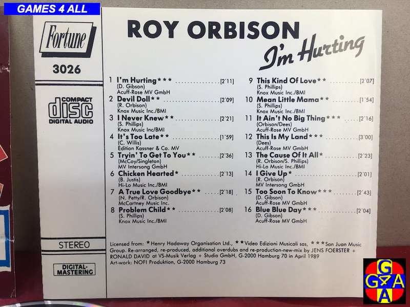 Roy Orbison : I'm Hurting