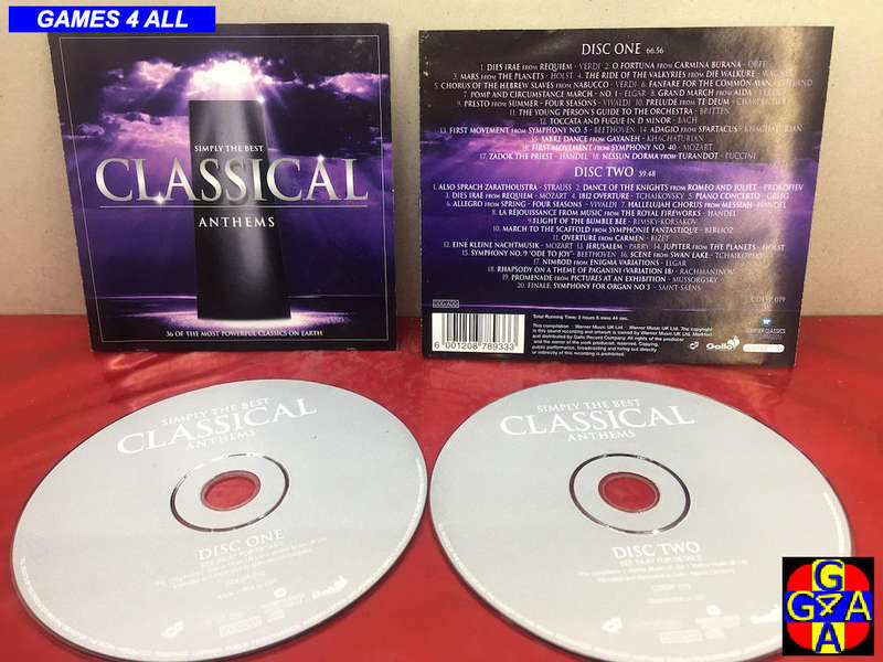 Simply the best Classical Anthems