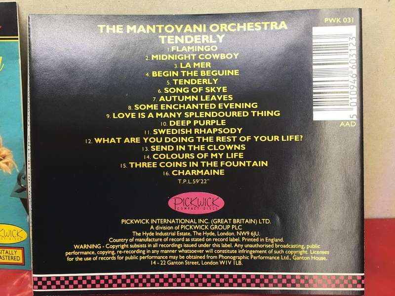 The Mantovani Orchestra - Tenderly