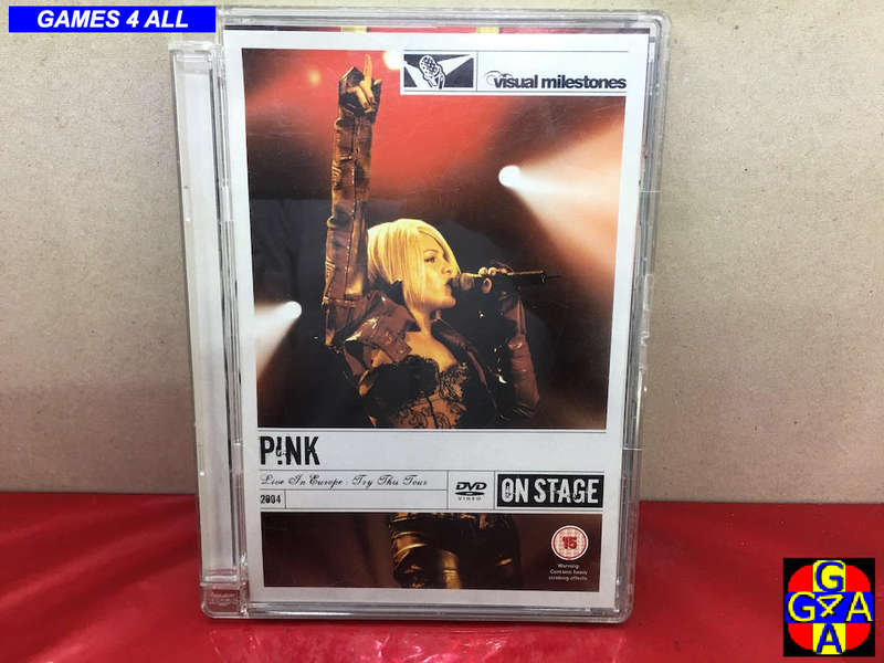 Pink: Live In Europe: Try This Tour