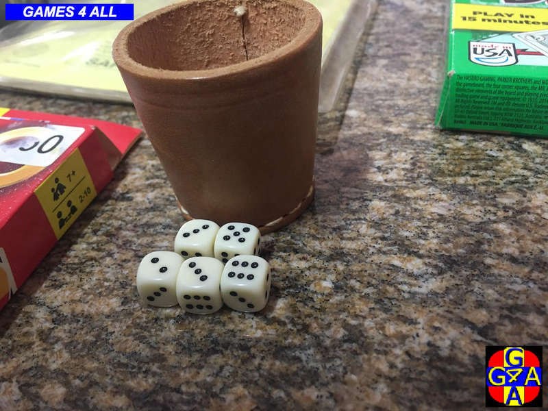 4 Card Games + 2 Dice Games