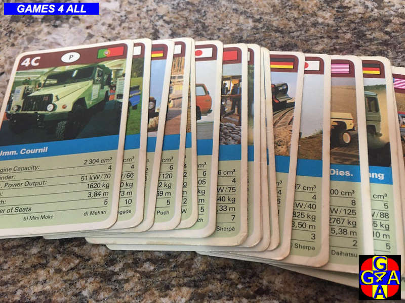 3 Top Trumps (Old) + 1 Other Set