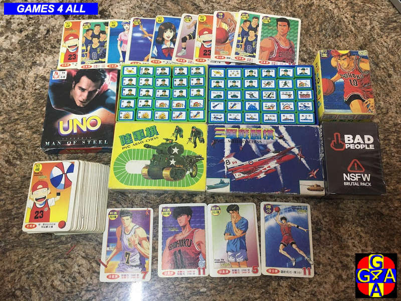 Superman Uno (New) + 4 Other Random Games