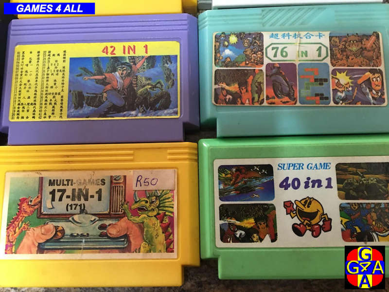 Mixed TV Gaming Cartage Lot