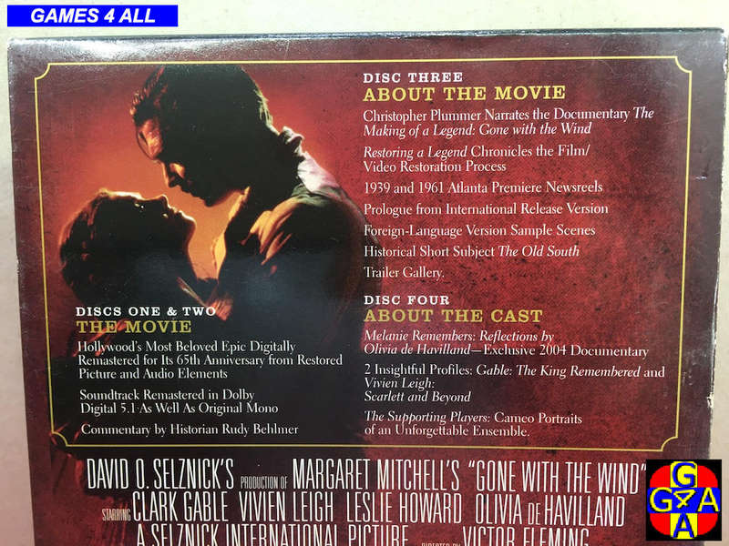 Gone With The Wind (4 DVD Set)
