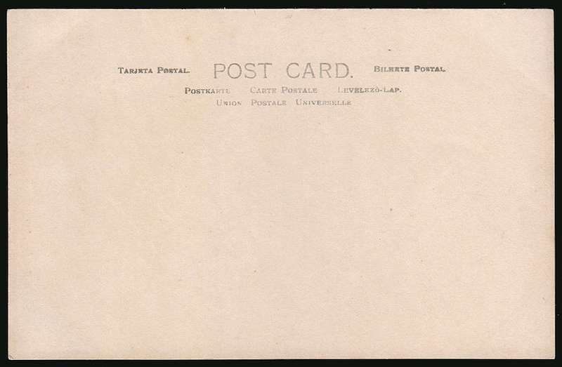 NATAL 1907 (11/3) RANGE OF 4 GENUINE PHOTO POSTCARD SHOWING DAMAGE OF TORNADO WITH HIT HARRISMITH