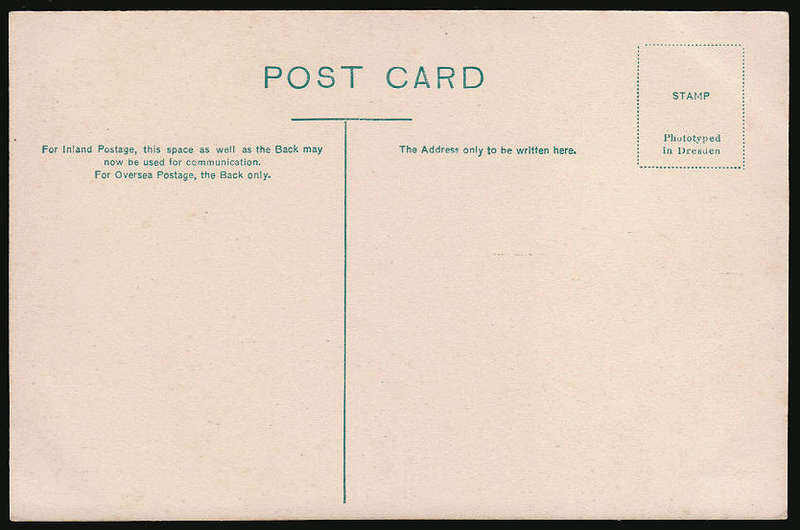 NATAL C 1905 THE CENTRAL HOTEL - HARRISMITH ATTRACTIVE POSTCARD UNUSED. VERY FINE.