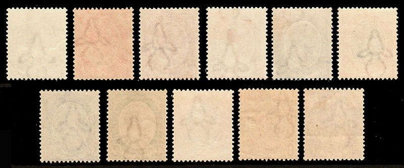 SOUTH AFRIKA 1913 KINGS HEADS ½d TO 1s3 ALL WITH INVERTED WMK FINE LMM/MNH. CAT ± 9000 SEE DESCRIPTI