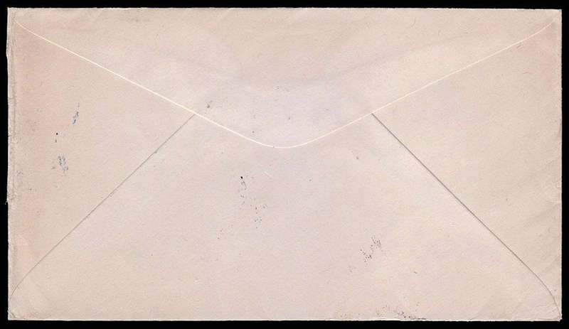 UNION 1938 M.V. CITY OF NEW YORK SEAPOST COVER WITH "CAPE TOWN SEA POST PAQUEBO" ADDED AT LEFT