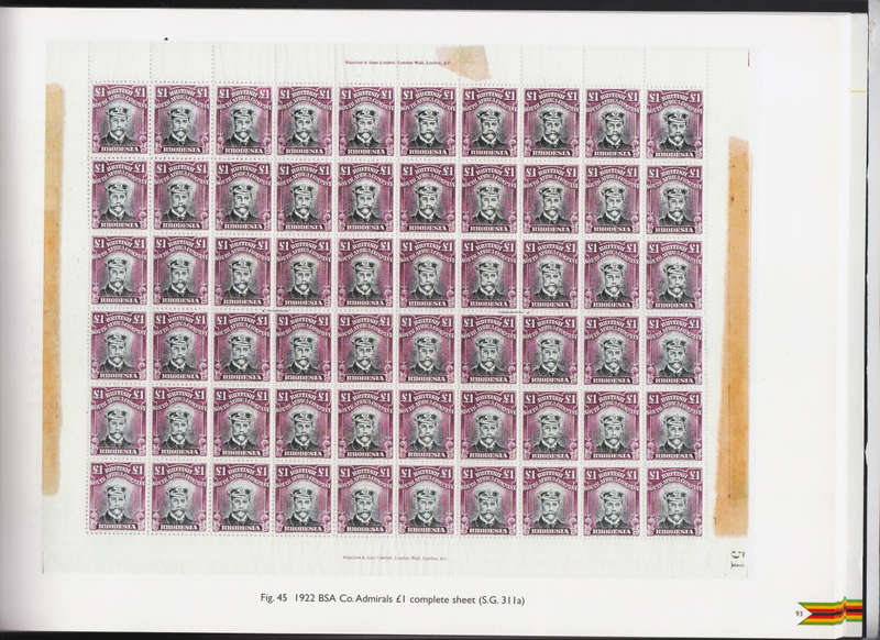 RHODESIA THE PHILATELIC & POSTAL TREASURES OF THE NATIONAL ARCHIVES OF ZIMBABWE. EXCELLENT BOOK