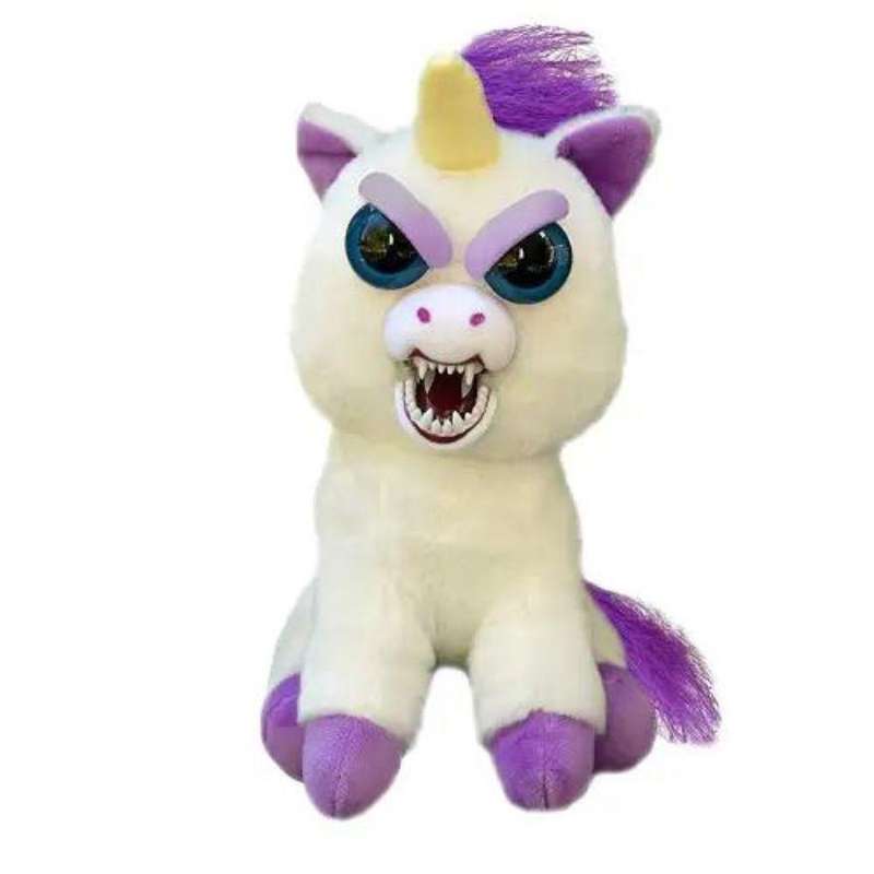 Feisty Pets - White Unicorn