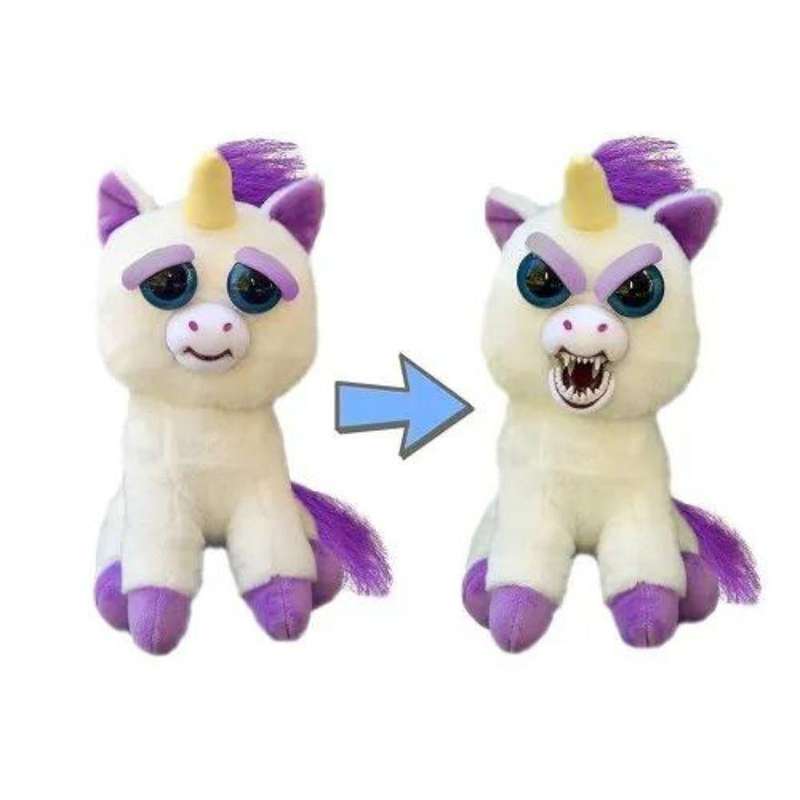 Feisty Pets - White Unicorn