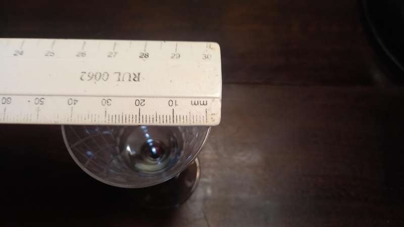 5 X VINTAGE SHERRY GLASSES  - FINE CRYSTAL CUT GLASS