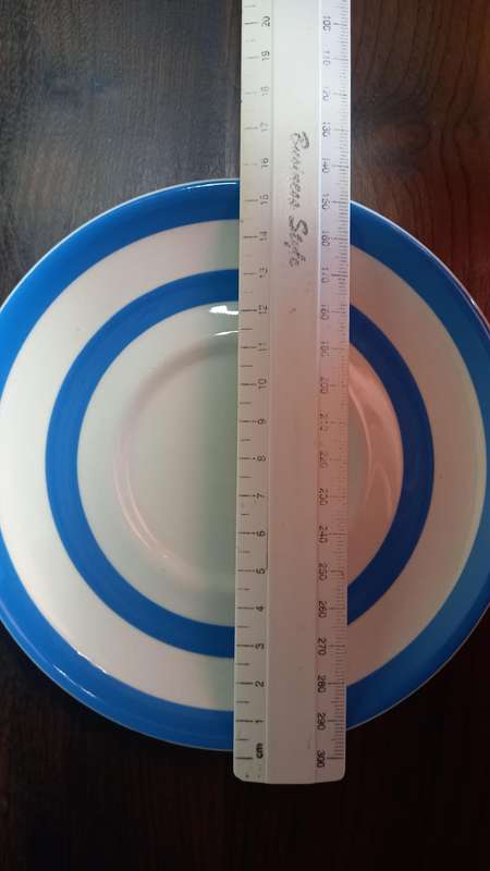 CORNISHWARE - KITCHEN WARE TEA CUP AND SAUCER