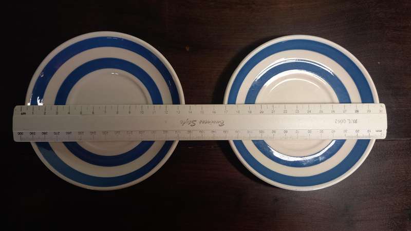 2 X STAFFORDSHIRE CHEF WARE CUPS AND SAUCERS MADE IN ENGLAND