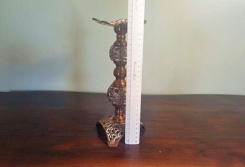 3 X VINTAGE BRONZE/BRASS DECORATIVE PIECES