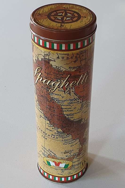SPAR PASTA spaghetti tin as per photos