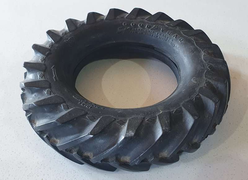 Vintage miniture GOOD YEAR tyre as per photos