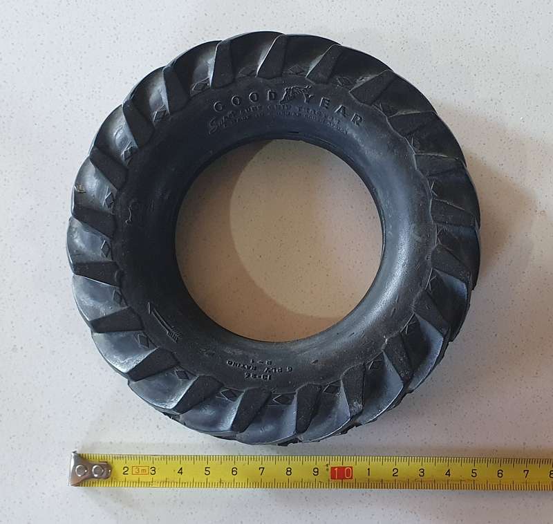 Vintage miniture GOOD YEAR tyre as per photos