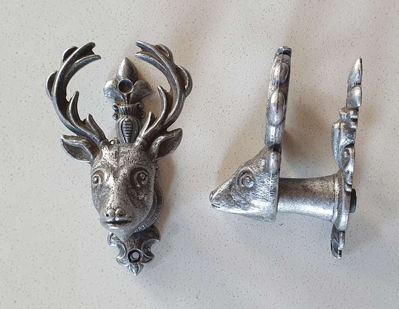 2x Jagermeister hooks as per photo