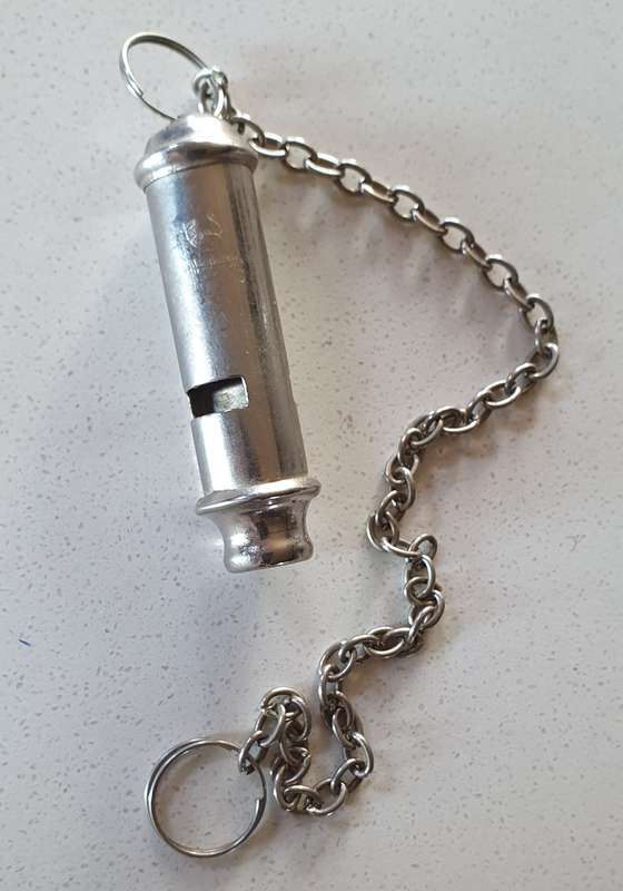 Vintage whistle as per photo
