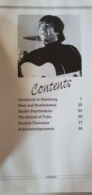 The Immortal JOHN LENNON hard cover book as per photo