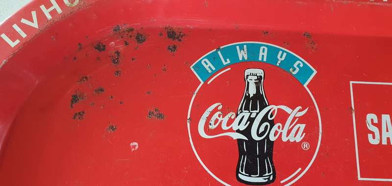 Coca Cola serving tray as per photos