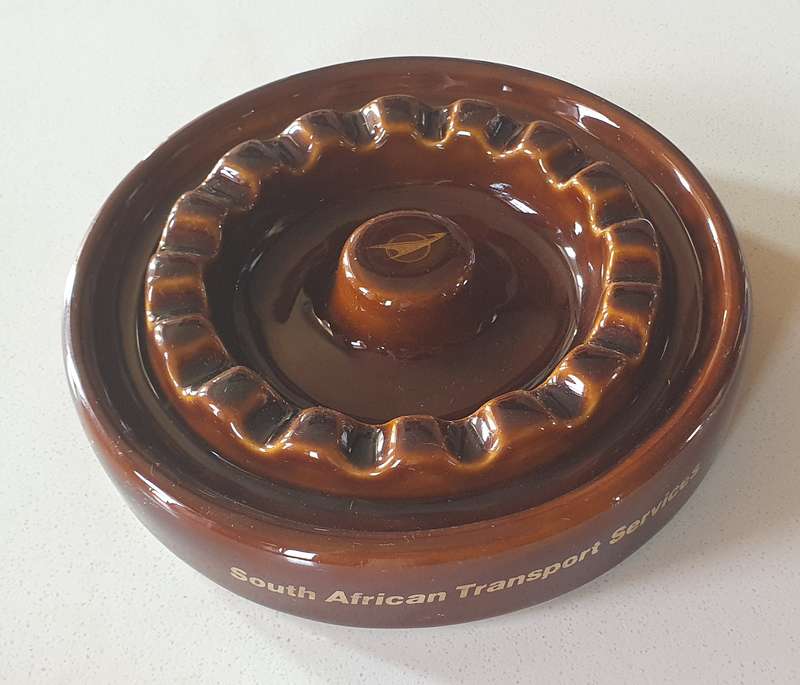 Vintage South African Transport ash tray as per photos