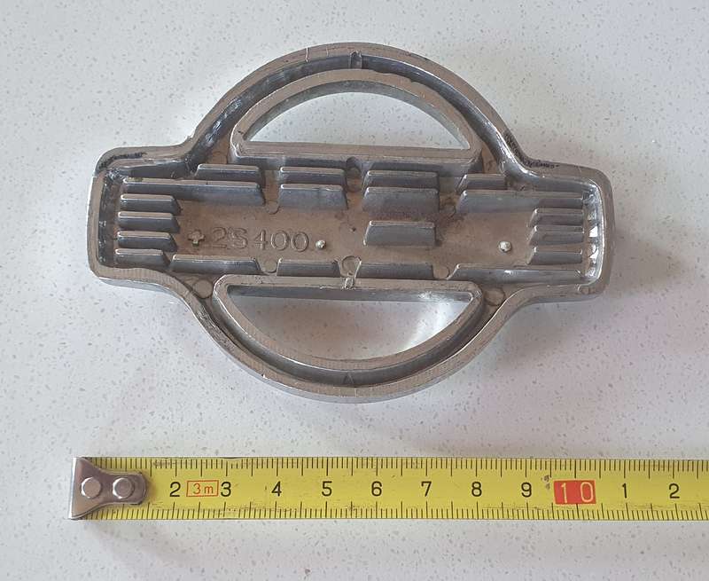 NISSAN plastic car badge as per photo
