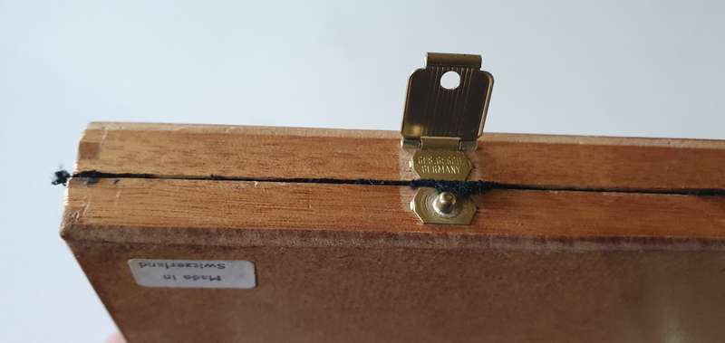 Wooden Cigar case (50 Cigarillo's) - Switzerland as per photos