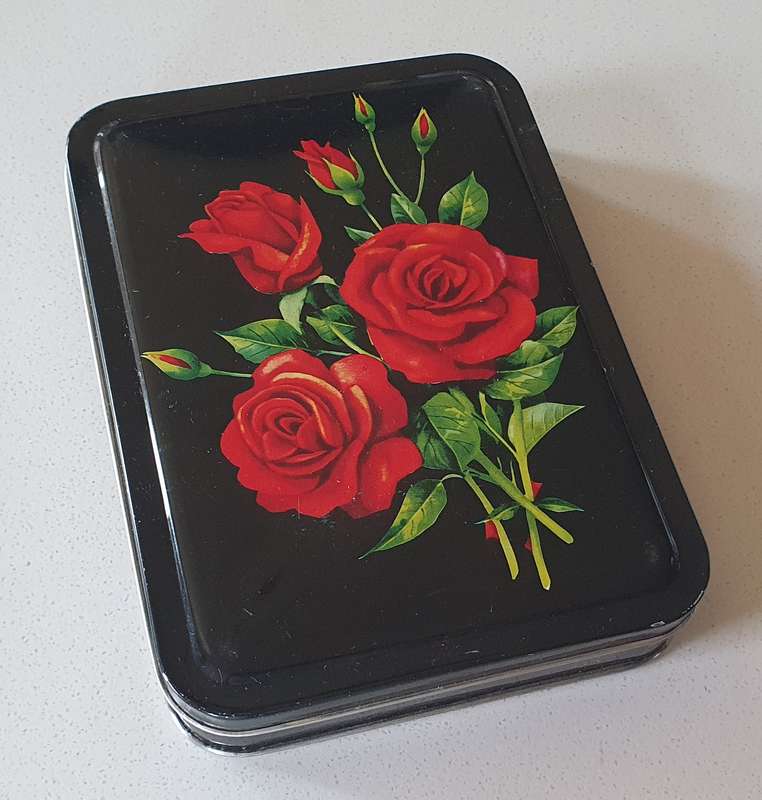Rose tin as per photo
