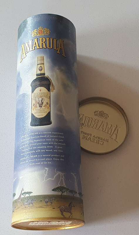 AMARULA tin as per photo