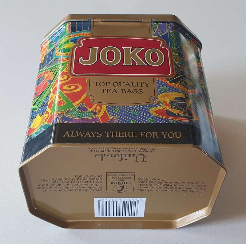 JOKO tea tin as per photo