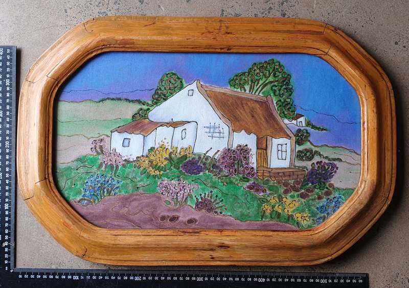Vintage wooden frame as per photos
