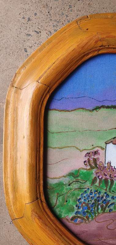 Vintage wooden frame as per photos